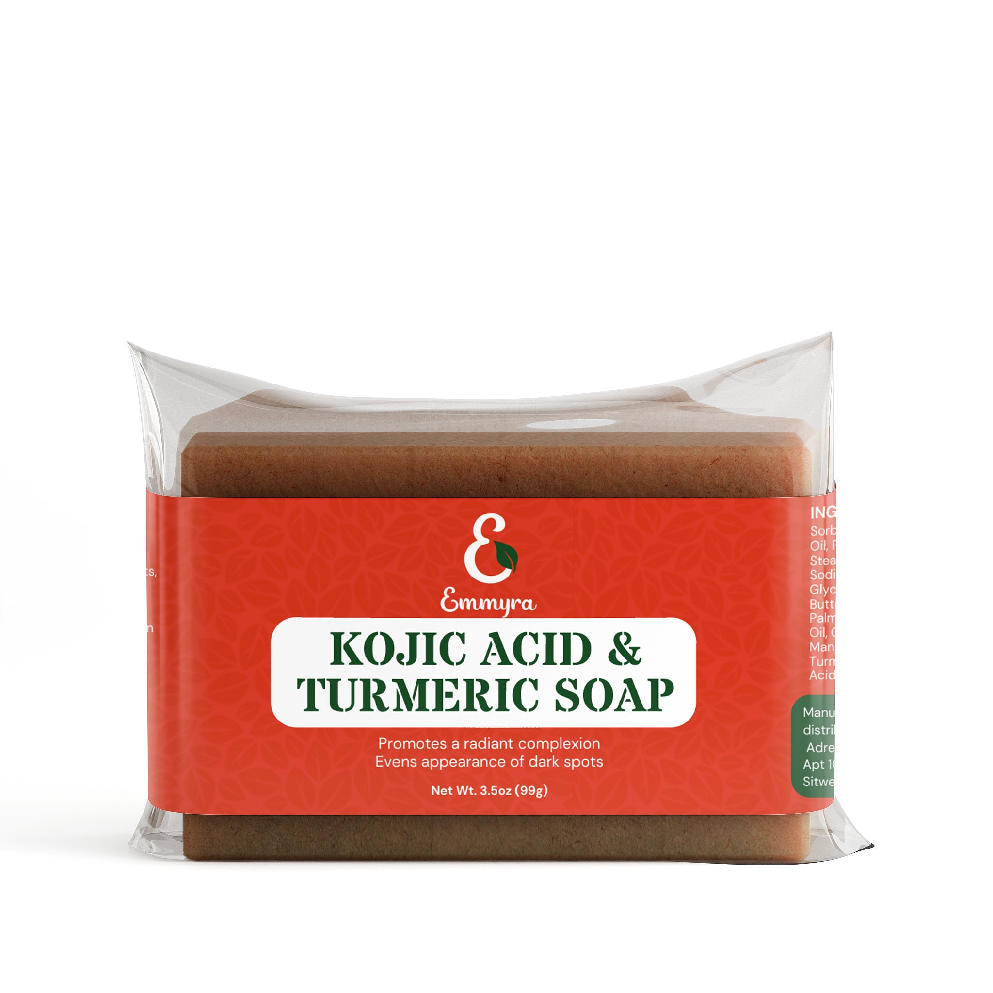 Kojic Acid & Turmeric Soap