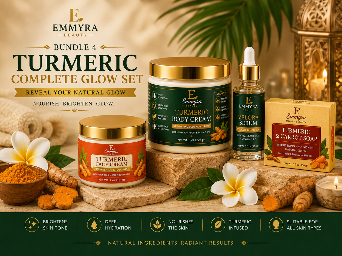 Emmyra Complete your Glow Routine set - 4 oz