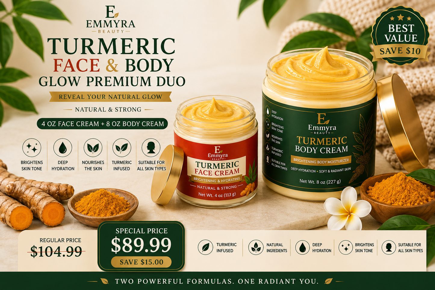 Face & Body Glow Premium