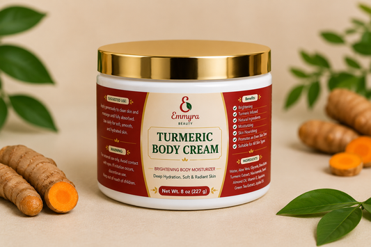 Turmeric Body Cream - 8 oz