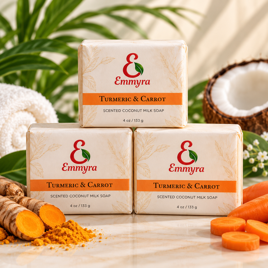 Turmeric & Carrot Soap - 3 pack